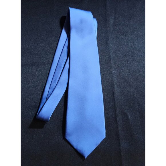 Geoffrey Beene Mens Blue Polyester Necktie - Picture 4 of 10